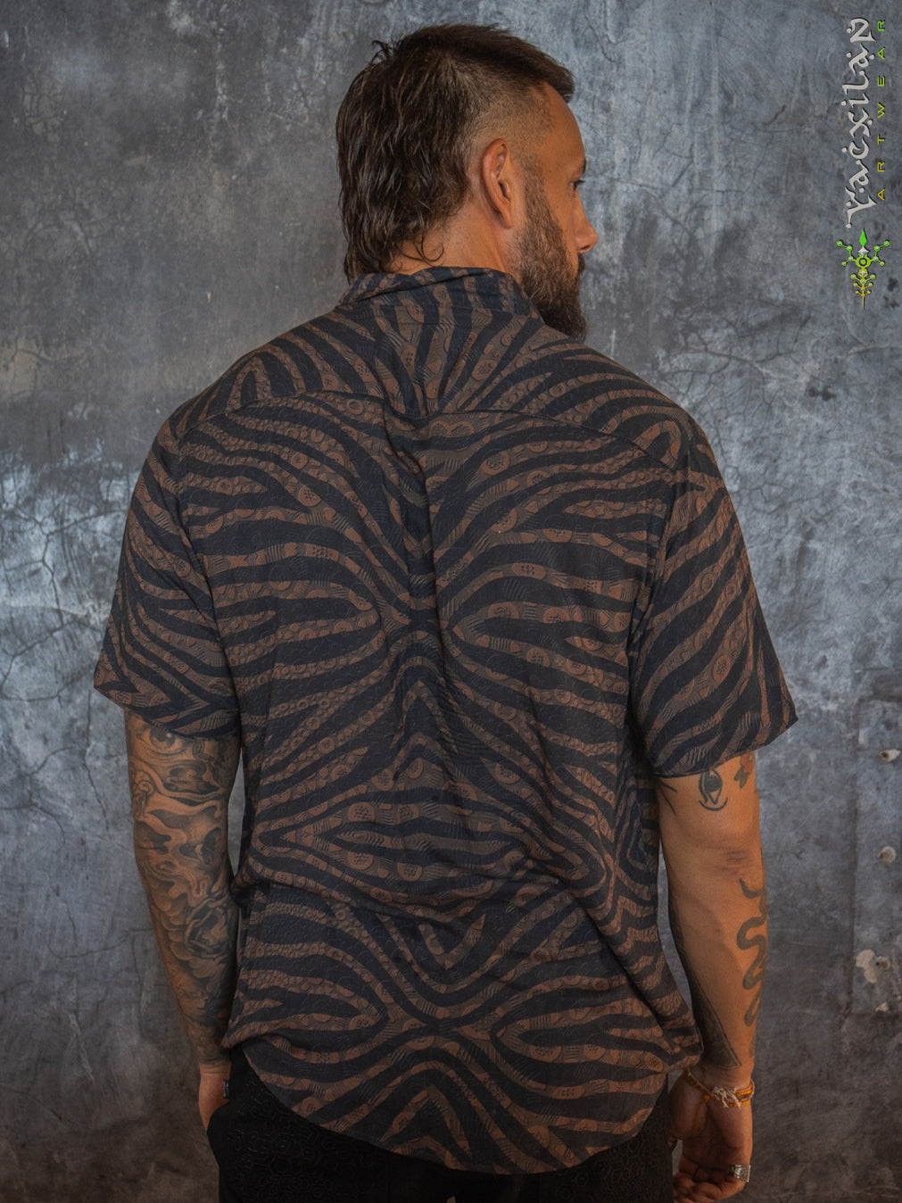 Shirt Men Half Sleeves / Bamboo - SHERKANKA
